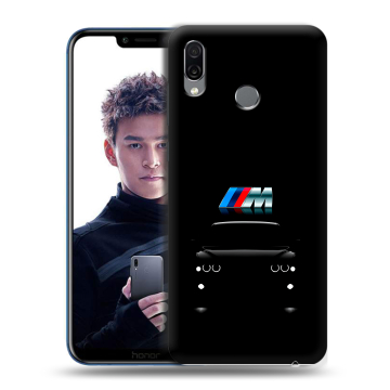 Силиконовый чехол на Huawei Honor Play с принтом БМВ BMW Силиконовый чехол на Huawei Honor Play с принтом БМВ BMW
