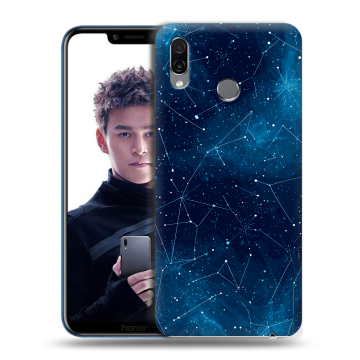 Силиконовый чехол на Huawei Honor Play с принтом Космос звезды Силиконовый чехол на Huawei Honor Play с принтом Космос звезды