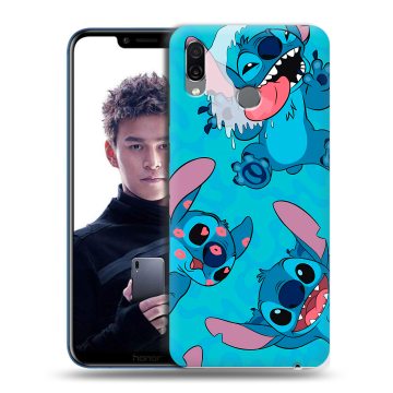 Силиконовый чехол на Huawei Honor Play с принтом Лило и Стич