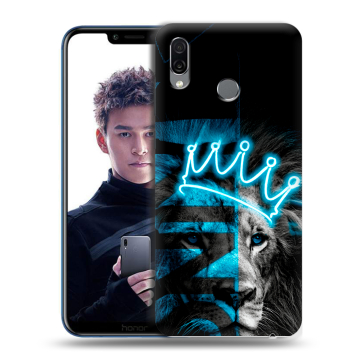 Силиконовый чехол на Huawei Honor Play с принтом Король лев Силиконовый чехол на Huawei Honor Play с принтом Король лев