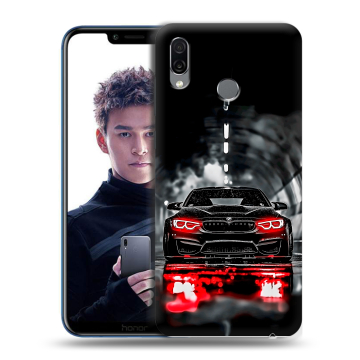 Силиконовый чехол на Huawei Honor Play с принтом BMW БМВ Силиконовый чехол на Huawei Honor Play с принтом BMW БМВ