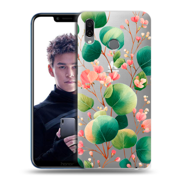 Силиконовый чехол на Huawei Honor Play с принтом женский Силиконовый чехол на Huawei Honor Play с принтом женский