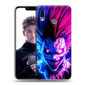 Силиконовый чехол на Huawei Honor Play с принтом Death note Тетрадь смерти Силиконовый чехол на Huawei Honor Play с принтом Death note Тетрадь смерти