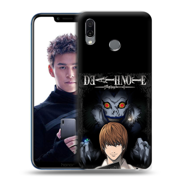 Силиконовый чехол на Huawei Honor Play с принтом Death note Тетрадь смерти Силиконовый чехол на Huawei Honor Play с принтом Death note Тетрадь смерти