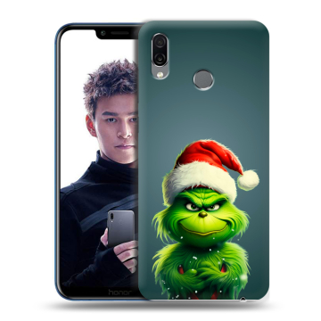 Силиконовый чехол на Huawei Honor Play с принтом Новый год