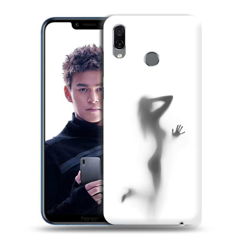Силиконовый чехол на Huawei Honor Play с принтом Силуэт Силиконовый чехол на Huawei Honor Play с принтом Силуэт