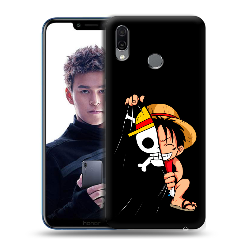 Силиконовый чехол на Huawei Honor Play с принтом One Piece Ван Пис Силиконовый чехол на Huawei Honor Play с принтом One Piece Ван Пис