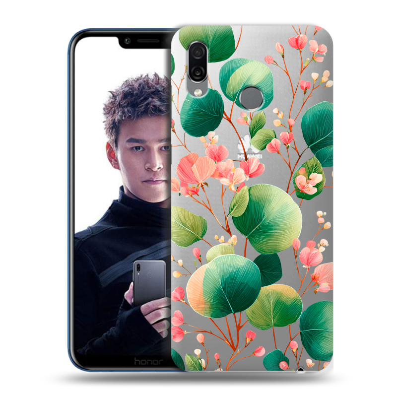 Силиконовый чехол на Huawei Honor Play с принтом женский Силиконовый чехол на Huawei Honor Play с принтом женский