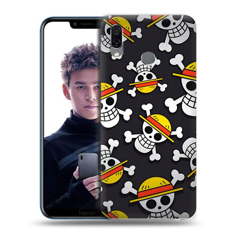 Силиконовый чехол на Huawei Honor Play с принтом One Piece Ван Пис Силиконовый чехол на Huawei Honor Play с принтом One Piece Ван Пис