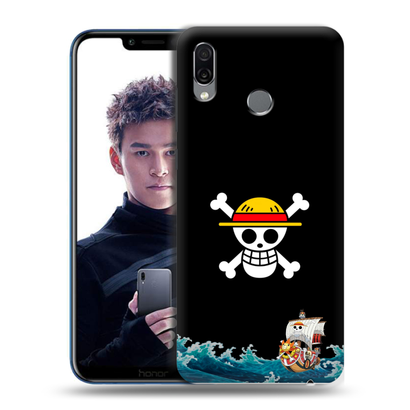 Силиконовый чехол на Huawei Honor Play с принтом One Piece Ван Пис Силиконовый чехол на Huawei Honor Play с принтом One Piece Ван Пис