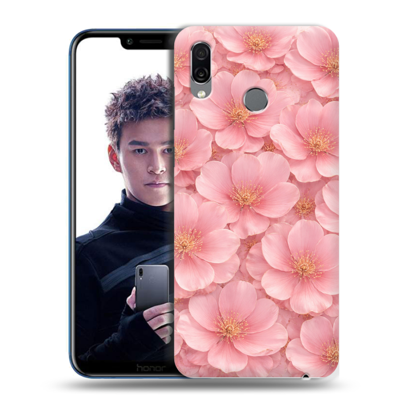 Силиконовый чехол на Huawei Honor Play с принтом женский Силиконовый чехол на Huawei Honor Play с принтом женский