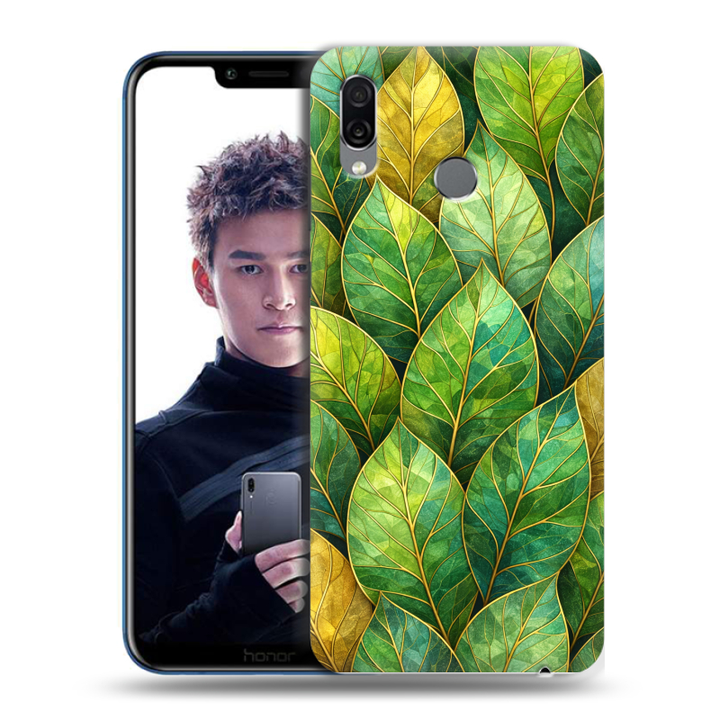 Силиконовый чехол на Huawei Honor Play с принтом женский Силиконовый чехол на Huawei Honor Play с принтом женский