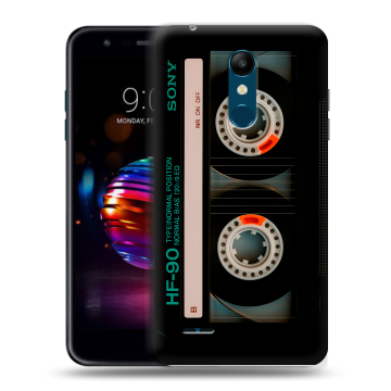 Силиконовый чехол на LG K11 Plus с принтом Кассета