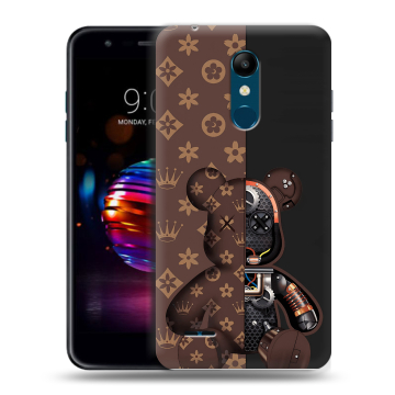 Силиконовый чехол на LG K11 Plus с принтом Луи робот