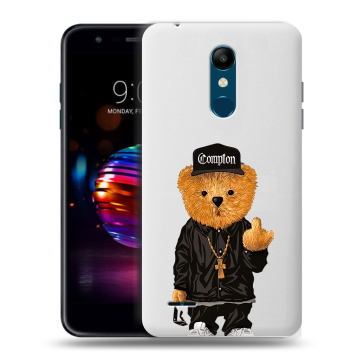Силиконовый чехол на LG K11 Plus с принтом Плюшевый медведь Силиконовый чехол на LG K11 Plus с принтом Плюшевый медведь