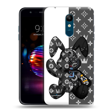 Силиконовый чехол на LG K11 Plus с принтом Луи робот