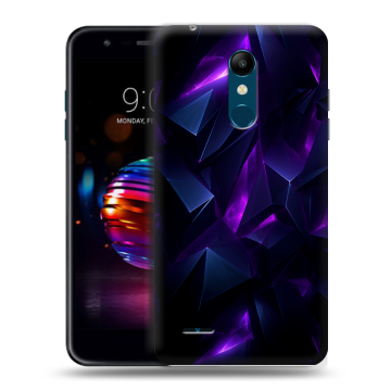 Силиконовый чехол на LG K11 Plus с принтом Абстракиция