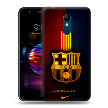 Силиконовый чехол на LG K11 Plus с принтом Барселона Barcelona