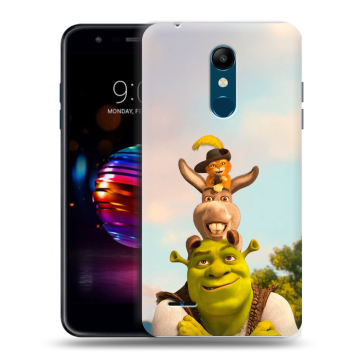 Силиконовый чехол на LG K11 Plus с принтом Шрек Shrek