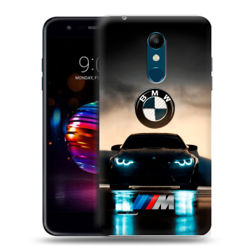 Силиконовый чехол на LG K11 Plus с принтом БМВ BMW