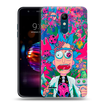 Силиконовый чехол на LG K11 Plus с принтом Рик и Морти Rick Morty Силиконовый чехол на LG K11 Plus с принтом Рик и Морти Rick Morty
