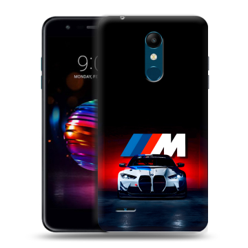 Силиконовый чехол на LG K11 Plus с принтом БМВ BMW