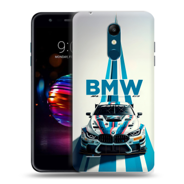 Силиконовый чехол на LG K11 Plus с принтом БМВ BMW Силиконовый чехол на LG K11 Plus с принтом БМВ BMW