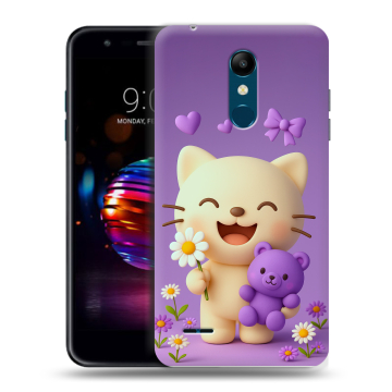 Силиконовый чехол на LG K11 Plus с принтом для девочек Силиконовый чехол на LG K11 Plus с принтом для девочек