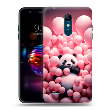 Силиконовый чехол на LG K11 Plus с принтом Панда