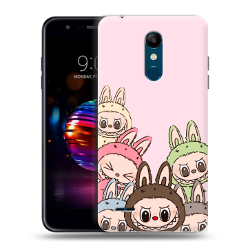 Силиконовый чехол на LG K11 Plus с принтом Лабубу