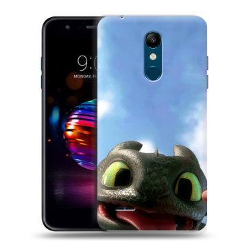 Силиконовый чехол на LG K11 Plus с принтом Как приручить дракона Силиконовый чехол на LG K11 Plus с принтом Как приручить дракона