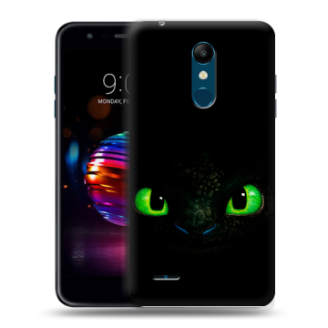 Силиконовый чехол на LG K11 Plus с принтом Как приручить дракона