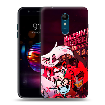 Силиконовый чехол на LG K11 Plus с принтом Hazbin Hotel Отель Хазбин Силиконовый чехол на LG K11 Plus с принтом Hazbin Hotel Отель Хазбин