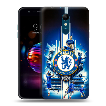 Силиконовый чехол на LG K11 Plus с принтом Chelsea Челси