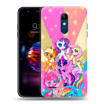 Силиконовый чехол на LG K11 Plus с принтом My little pony Дружба чудо