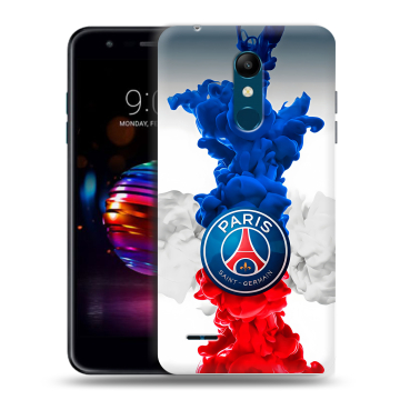 Силиконовый чехол на LG K11 Plus с принтом PSG ПСЖ