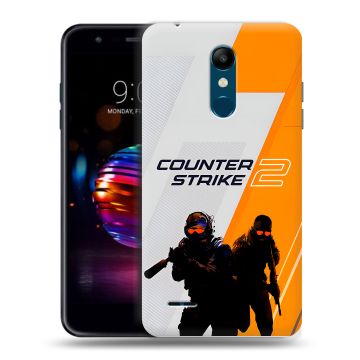 Силиконовый чехол на LG K11 Plus с принтом Counter Strike Силиконовый чехол на LG K11 Plus с принтом Counter Strike