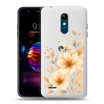 Силиконовый чехол на LG K11 Plus с принтом для девушки