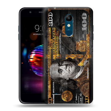 Силиконовый чехол на LG K11 Plus с принтом Доллар деньги Силиконовый чехол на LG K11 Plus с принтом Доллар деньги
