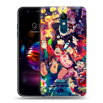 Силиконовый чехол на LG K11 Plus с принтом Gravity Falls Гравити Фолз Силиконовый чехол на LG K11 Plus с принтом Gravity Falls Гравити Фолз