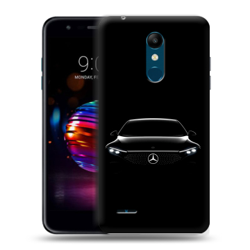 Силиконовый чехол на LG K11 Plus с принтом Mercedes Мерседес