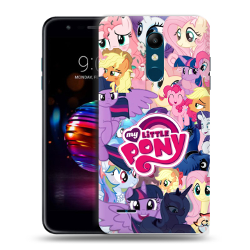 Силиконовый чехол на LG K11 Plus с принтом My little pony Дружба чудо