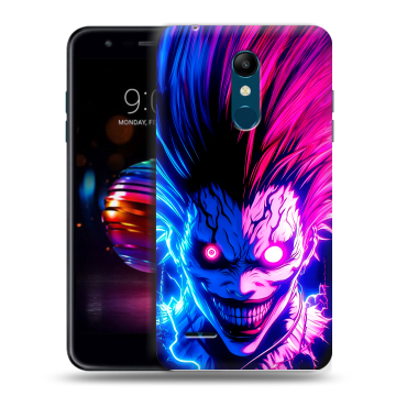 Силиконовый чехол на LG K11 Plus с принтом Death note Тетрадь смерти