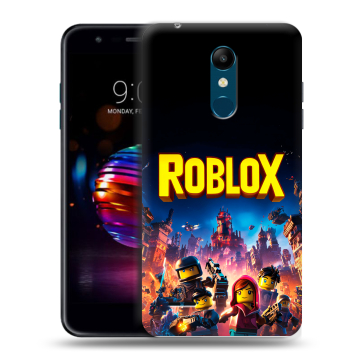 Силиконовый чехол на LG K11 Plus с принтом Roblox Роблокс Силиконовый чехол на LG K11 Plus с принтом Roblox Роблокс