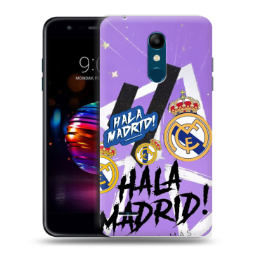 Силиконовый чехол на LG K11 Plus с принтом Real Madrid Реал Мадрид