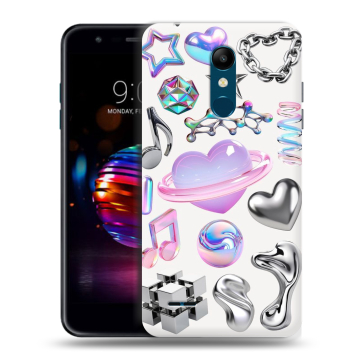 Силиконовый чехол на LG K11 Plus с принтом Y2K Силиконовый чехол на LG K11 Plus с принтом Y2K