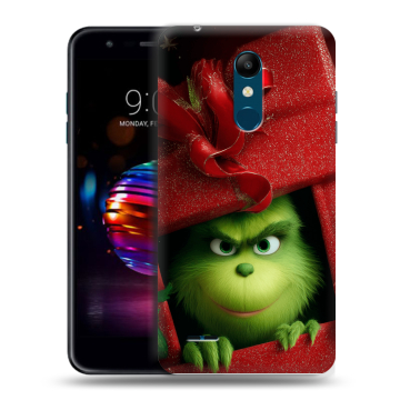 Силиконовый чехол на LG K11 Plus с принтом Новый год