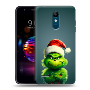 Силиконовый чехол на LG K11 Plus с принтом Новый год