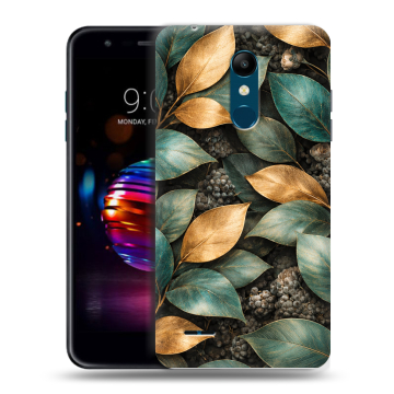 Силиконовый чехол на LG K11 Plus с принтом женский