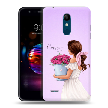 Силиконовый чехол на LG K11 Plus с принтом женский Силиконовый чехол на LG K11 Plus с принтом женский